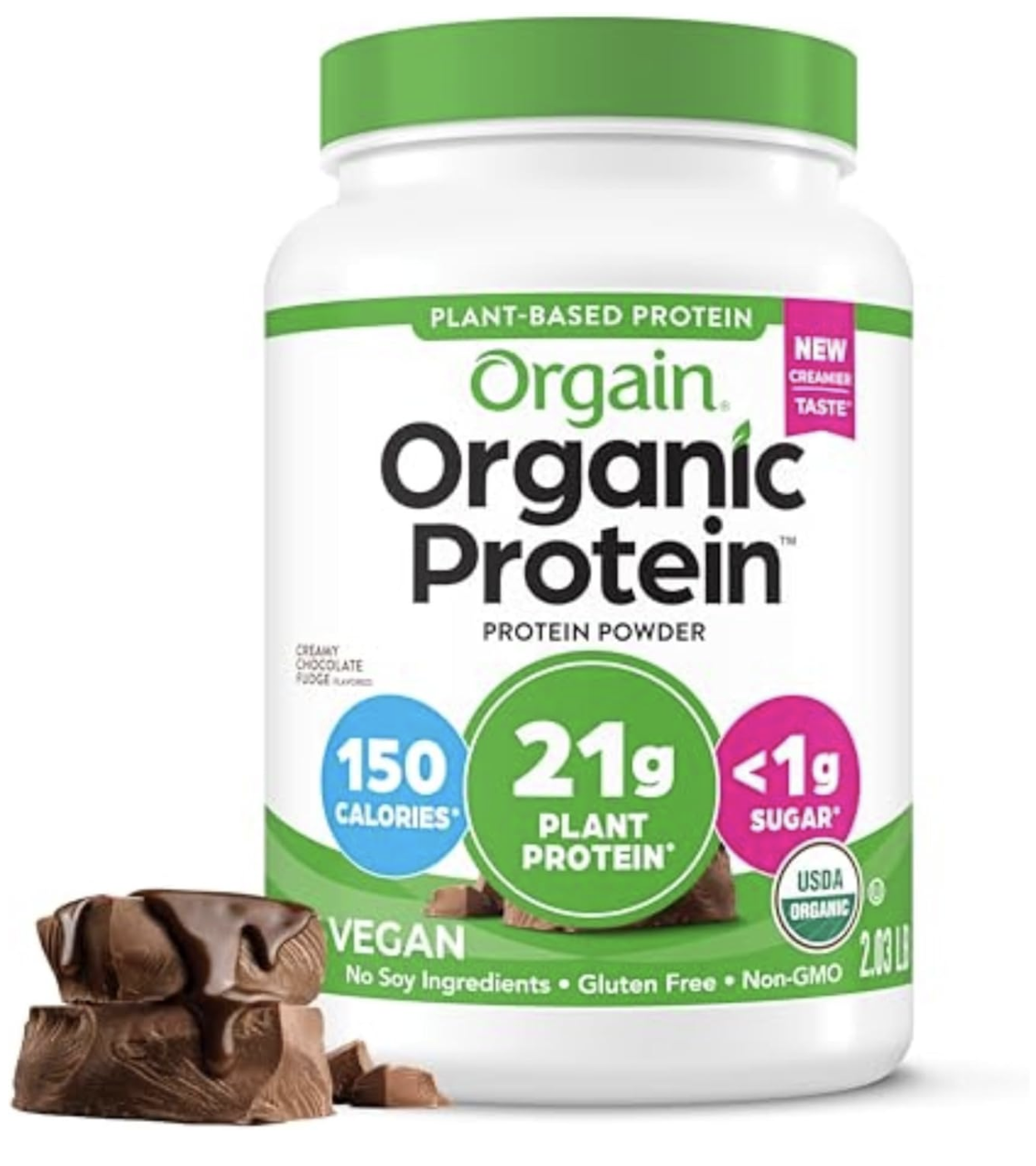 Orgain organic vegan protein powder